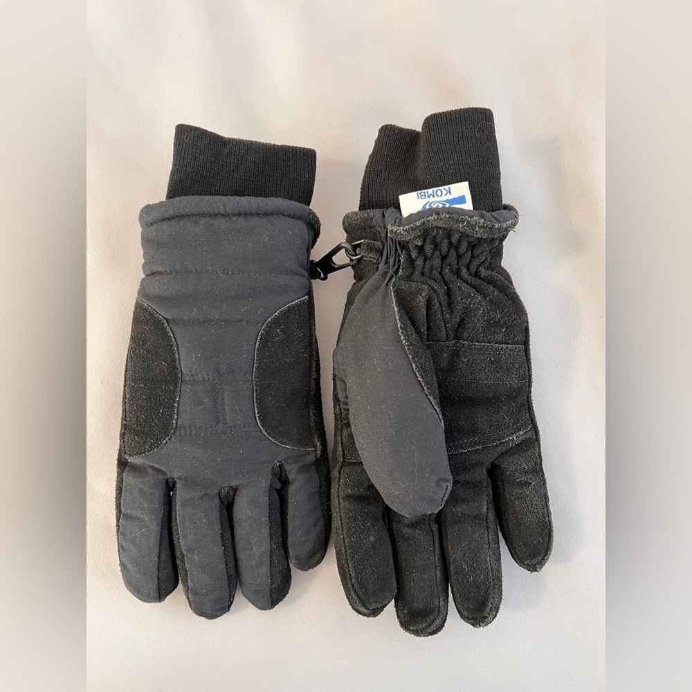 Kombi Ladies Black Winter Ski‎ Gloves Size S